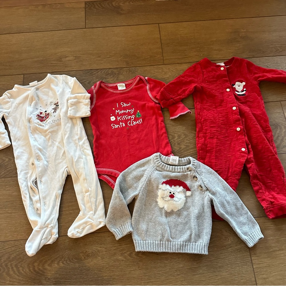 Christmas Sleeper bundle Size 9months
